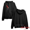 kenny Qotsa Queens Of The Stone Age Official Store Merch Lightning Bolt Black Zip Hoodieaa