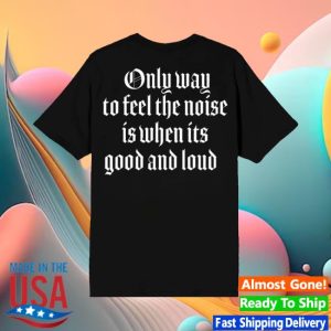 Motorhead Store Merch Good And Loud Tee