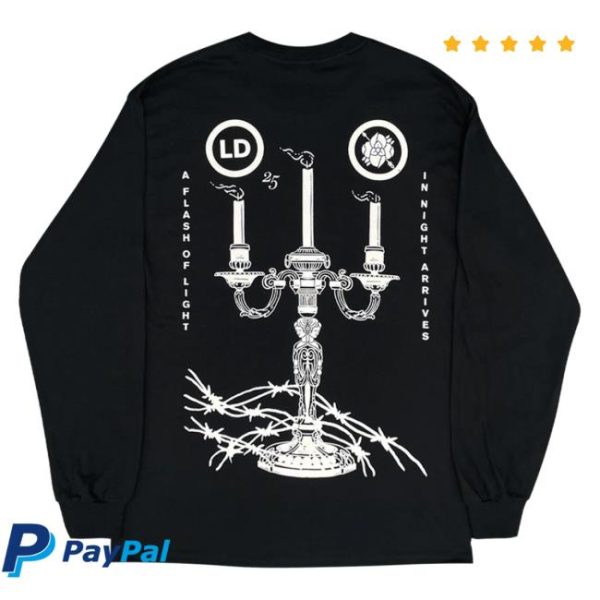 Hello Merch Store Shop La Dispute Candelabra Black Long Sleeve