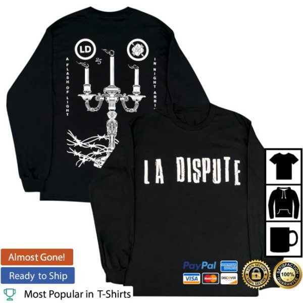 Hello Merch Store Shop La Dispute Candelabra Black Long Sleeve