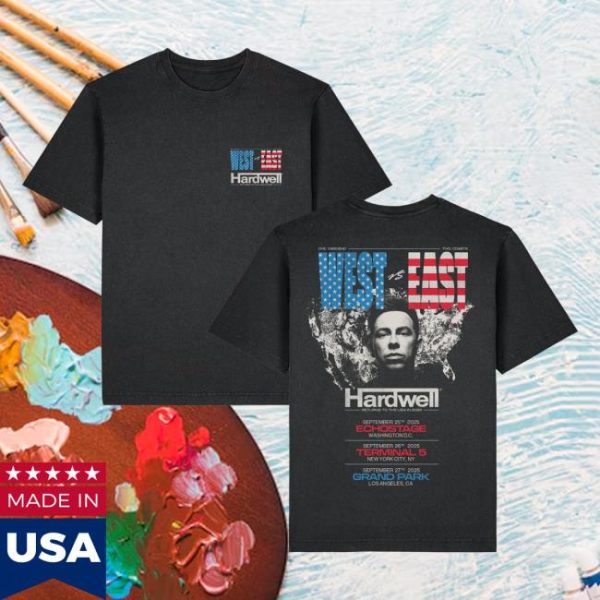 Revealed Clothing Merch Store Shop West Vs East T-Shirt