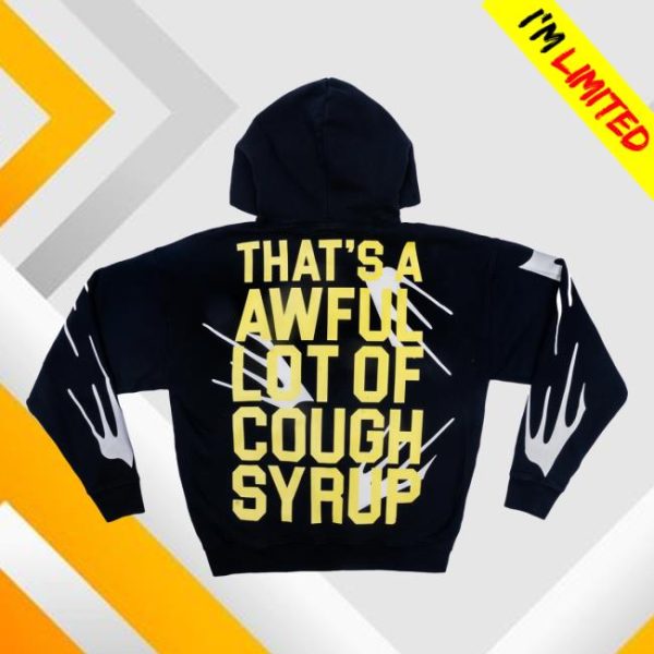 Thats A Awful Lot Of Cough Syrup Merch Store Shop Awful Lot Of Rhime Zip Up Hoodie