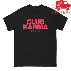 Boy George And Culture Club Merch Culture Club Karma Black Tee