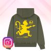 kenny Hard Life Merch Store Shop Green Dancing Ogre Zip Hoodiea