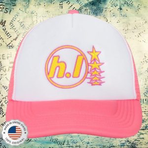 Hard Life Merch Store Shop Pink Trucker Cap