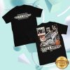 kenny Kyle Larson Merch Store Shop Checkered Scenes Design Adult Black T Shirta