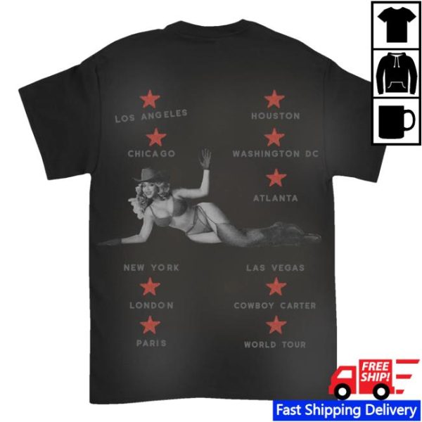Beyonce Merch Store Shop Amen Tour Tee Black