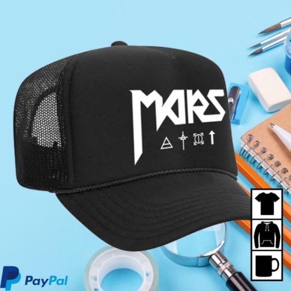 Thirty Seconds To Mars Store Merch Mars Symbol Trucker Hat