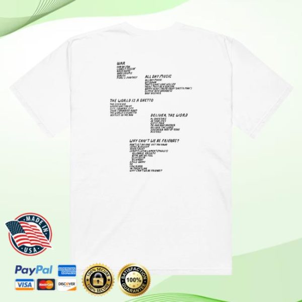 War Store Merch The Cd Collection T-Shirt