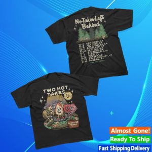 Twohottakes Store Merch No Takes Left Behind Tour Tee
