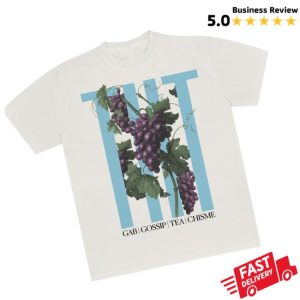 Twohottakes Store Merch Grape Vine Gossip Tee