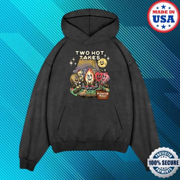 Twohottakes Store Merch No Takes Left Behind Hoodie