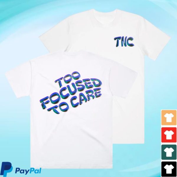 Shop The Next Chapter Store Merch Too Focused To Care Box Tee