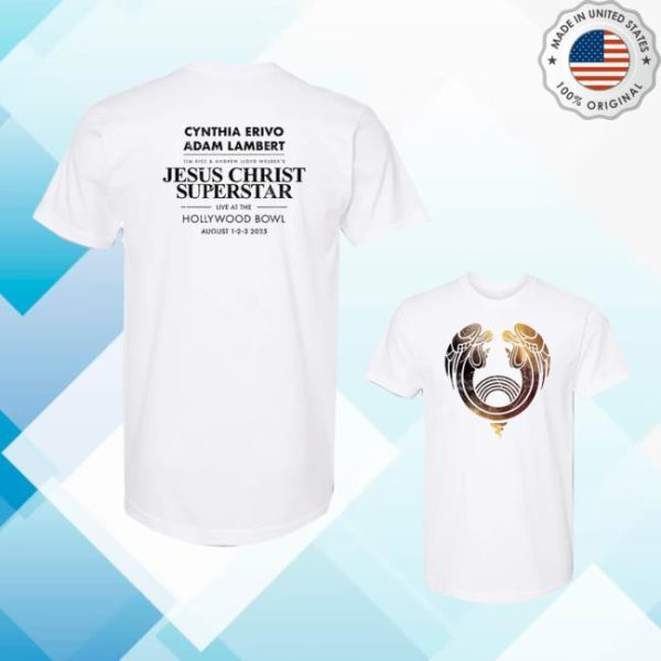Araca Event Merch Store Merch Jesus Christ Superstar Unisex Hollywood Bowl Event Tee