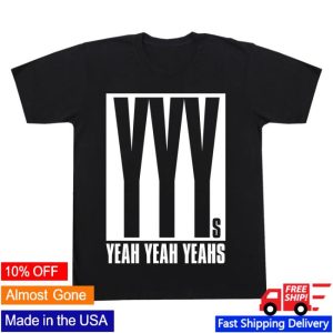 Yeah Yeah Yeahs Store Merch Hidden In Pieces Tour Tee