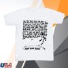 kenny yeah yeah yeahs store merch maps white t shirt