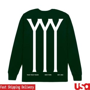 Yeah Yeah Yeahs Store Merch Cool It Down Yyy Long Sleeve T-Shirt