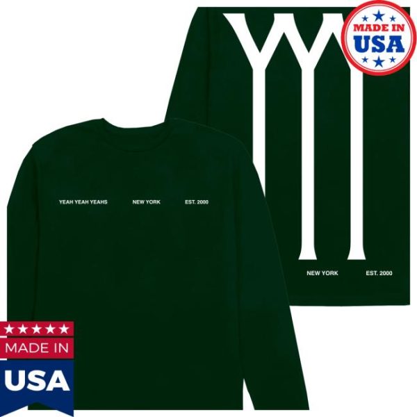 Yeah Yeah Yeahs Store Merch Cool It Down Yyy Long Sleeve T-Shirt