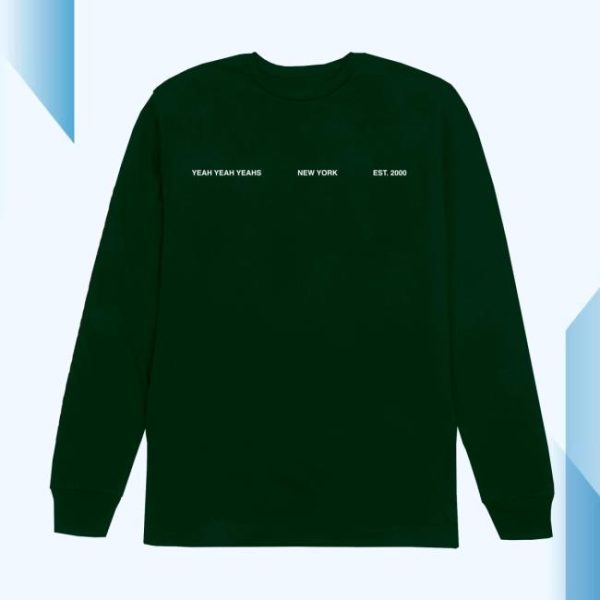 Yeah Yeah Yeahs Store Merch Cool It Down Yyy Long Sleeve T-Shirt