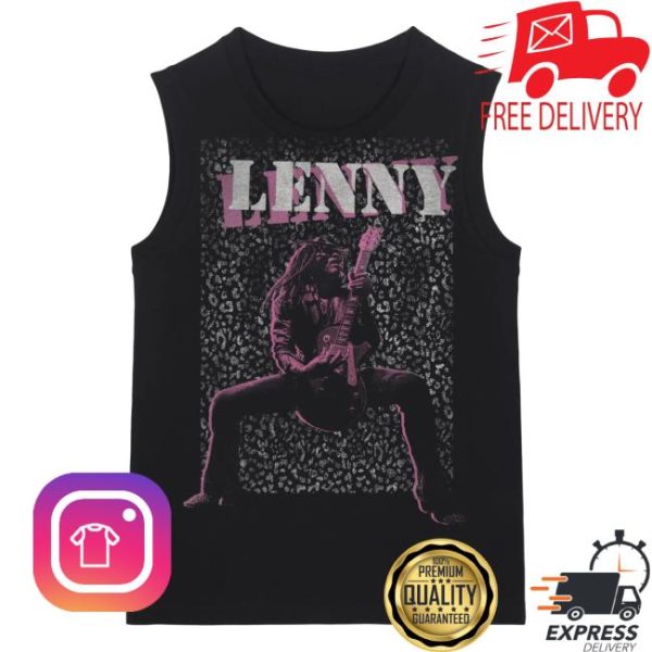Lenny Kravitz Store Merch Leopard Print Ladies Tank