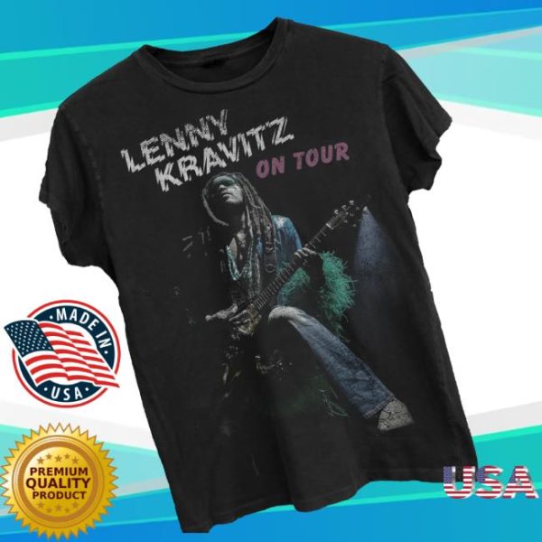 Lenny Kravitz Store Merch On Tour Photo Tee