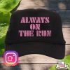 kenny lenny kravitz store merch always on the run trucker hat