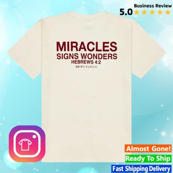 2819 Store Merch Shop House Of Miracles Cream Tee