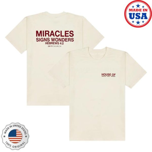 2819 Store Merch Shop House Of Miracles Cream Tee