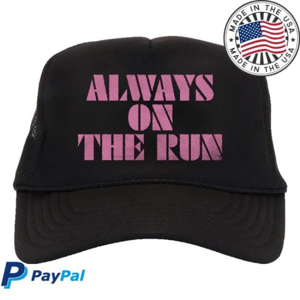 Lenny Kravitz Merch Store Shop Always On The Run Trucker Hat
