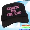 kenny Lenny Kravitz Merch Store Shop Always On The Run Trucker Hata