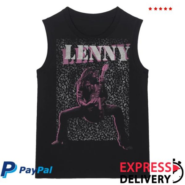 Lenny Kravitz Merch Store Shop Leopard Print Ladies Tank
