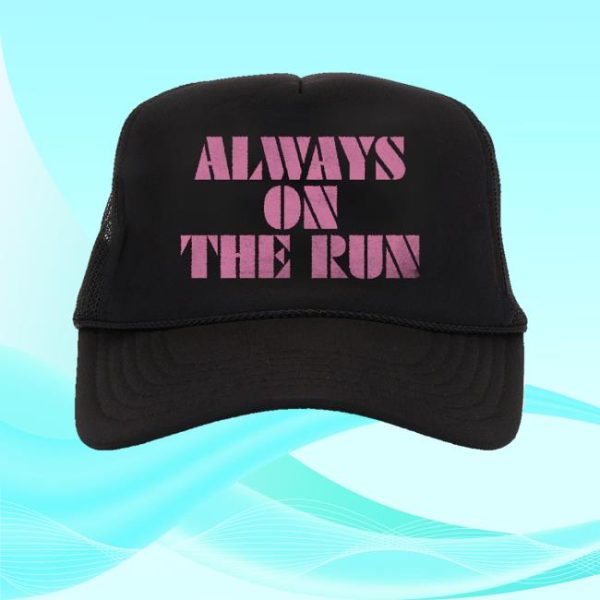 Lenny Kravitz Merch Store Always On The Run Trucker Hat