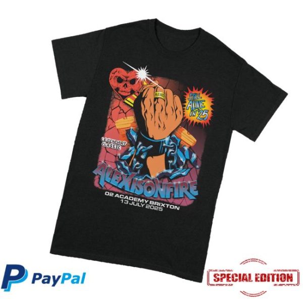 Theonlybandever Merch Store Shop Brixton Academy 2025 T-Shirt