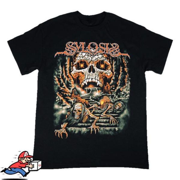 Sylosis Merch Store Shop Summer Tour 25 Tee Black