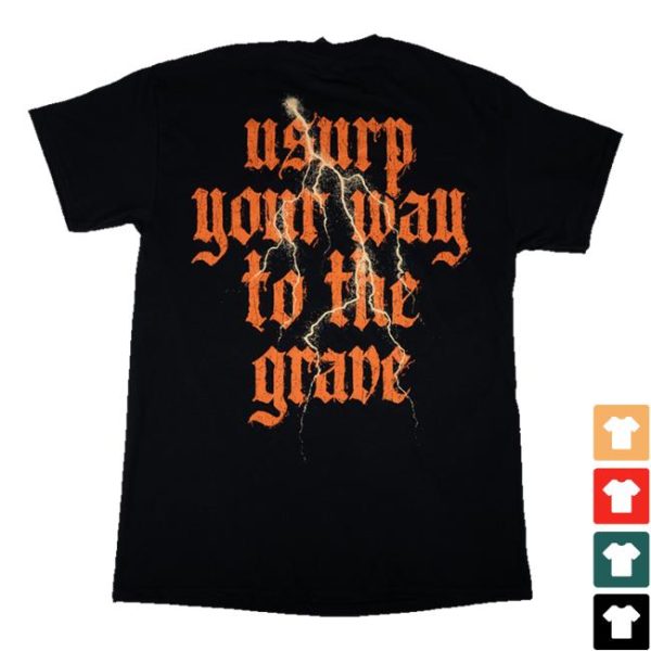 Sylosis Merch Store Shop Usurper Tee Black