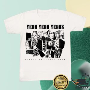 Yeah Yeah Yeahs Merch Store Shop Hidden In Faces Tee