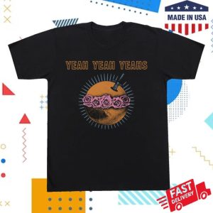 Yeah Yeah Yeahs Merch Store Shop Moon Rose Tee