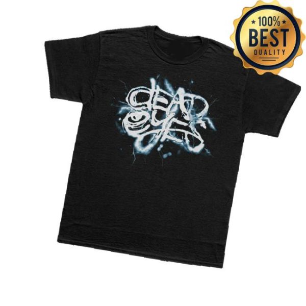Thriller Records Merch Store Shop Dead Eyes Logo Black T-Shirt