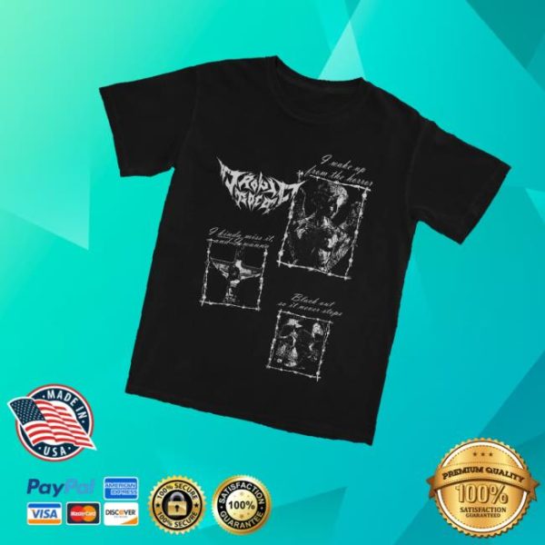 24Hundred Merch Store Shop Tropic Gold Holy Horror T-Shirt