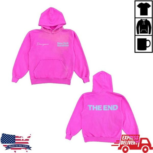 New York Sunshine Merch Store Shop The End Hoodie