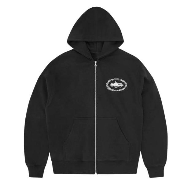 Crtzrtw Merch Store Shop Bbk Royale Zip Hoodie Black