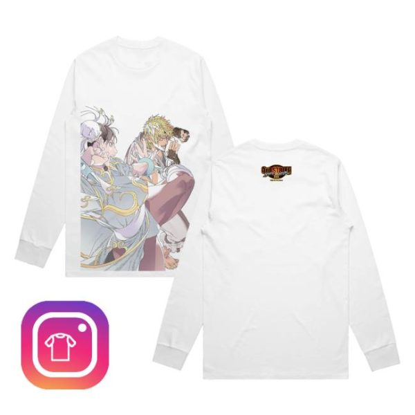 Ten O Merch Store Shop Street Fighter Fight For The Future Premium Long Sleeve T-Shirt White