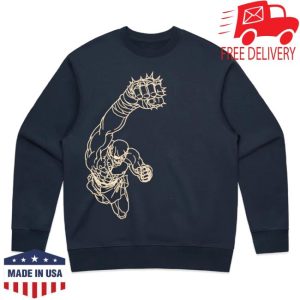 Ten O Merch Store Shop Street Fighter Tiger Uppercut Crew Neck Sweatshirt