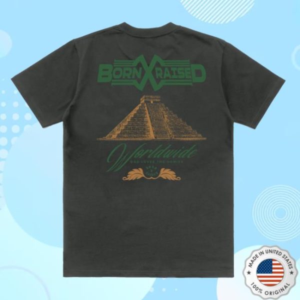 Born X Raised Merch Store Shop Artifact Tee Vintage Black