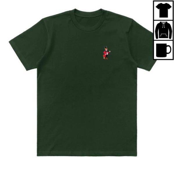 Born X Raised Merch Store Shop Snooty Rocker Tee Emerald