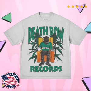 Death Row Records Merch Store Shop Death Row Electric Chair Tee