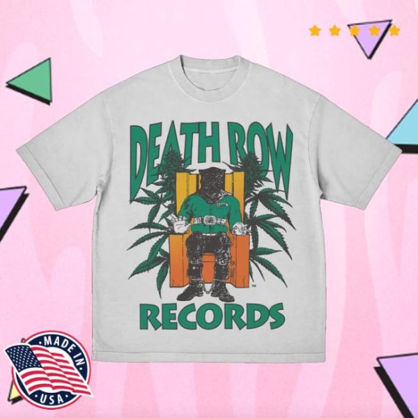 Death Row Records Merch Store Shop Death Row Electric Chair Tee
