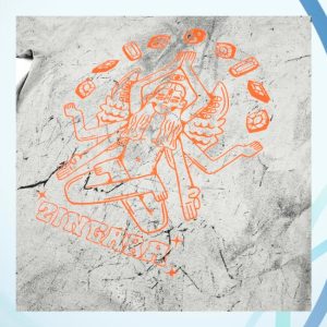 Zingara Music Store Merch Lotus Tie Dye Tee