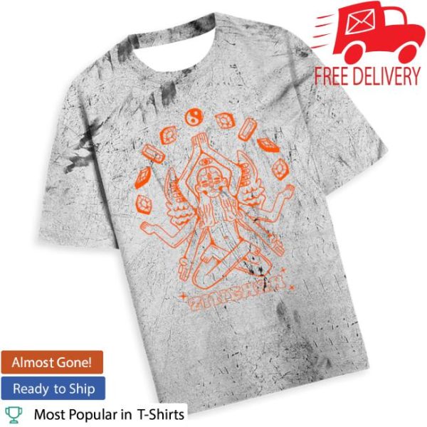 Zingara Music Store Merch Lotus Tie Dye Tee