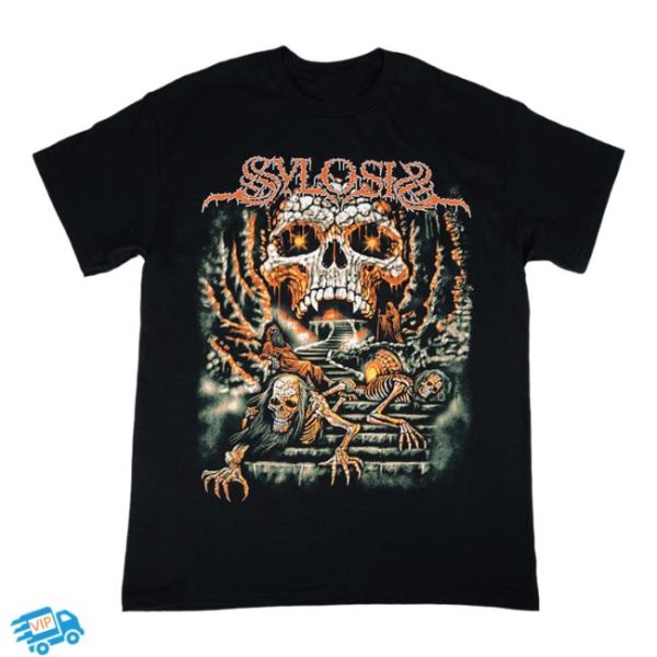 Sylosis Store Merch Summer Tour 25 Black Tee